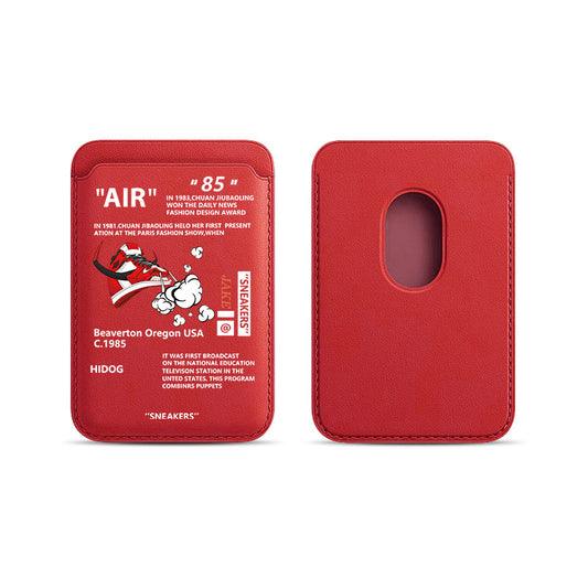 Red AIR MagSafe Phone Wallet