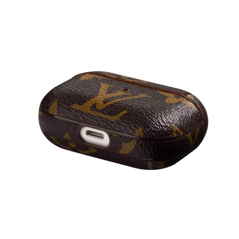 Brown Classic Mono Original Airpod Pro Case