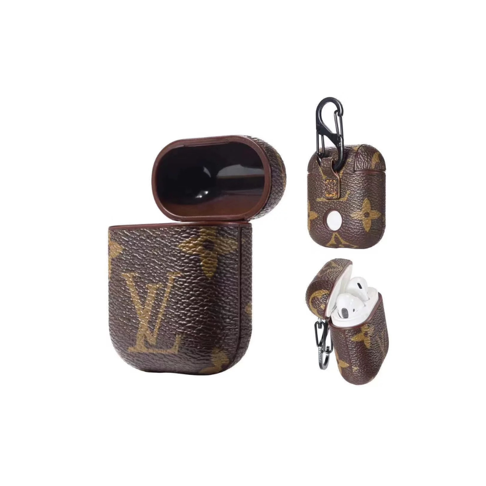 Brown Classic Mono Original Airpod Pro Case