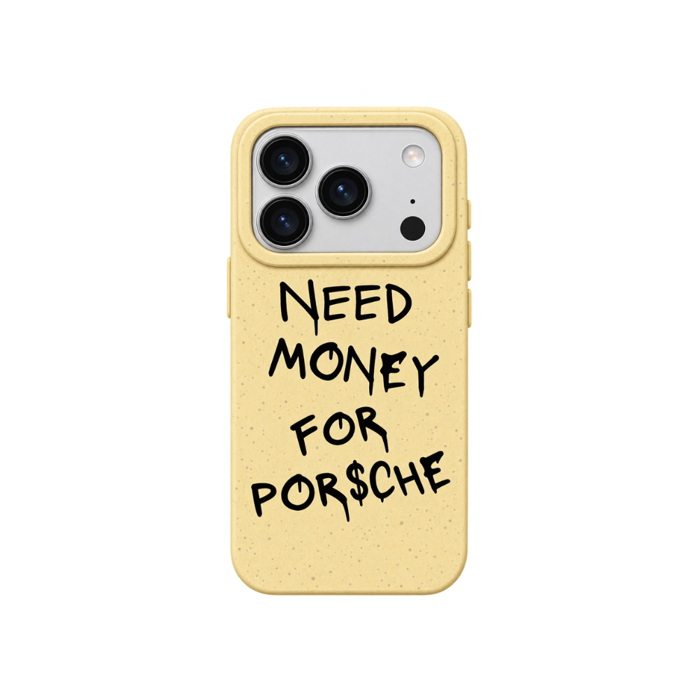 'NEED MORE FOR PORSCHE' iPhone Case