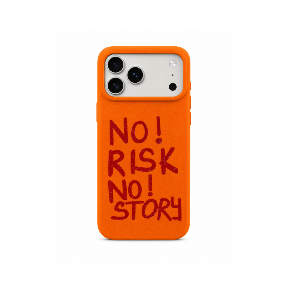 'NO RISK, NO STORY' iPhone Case