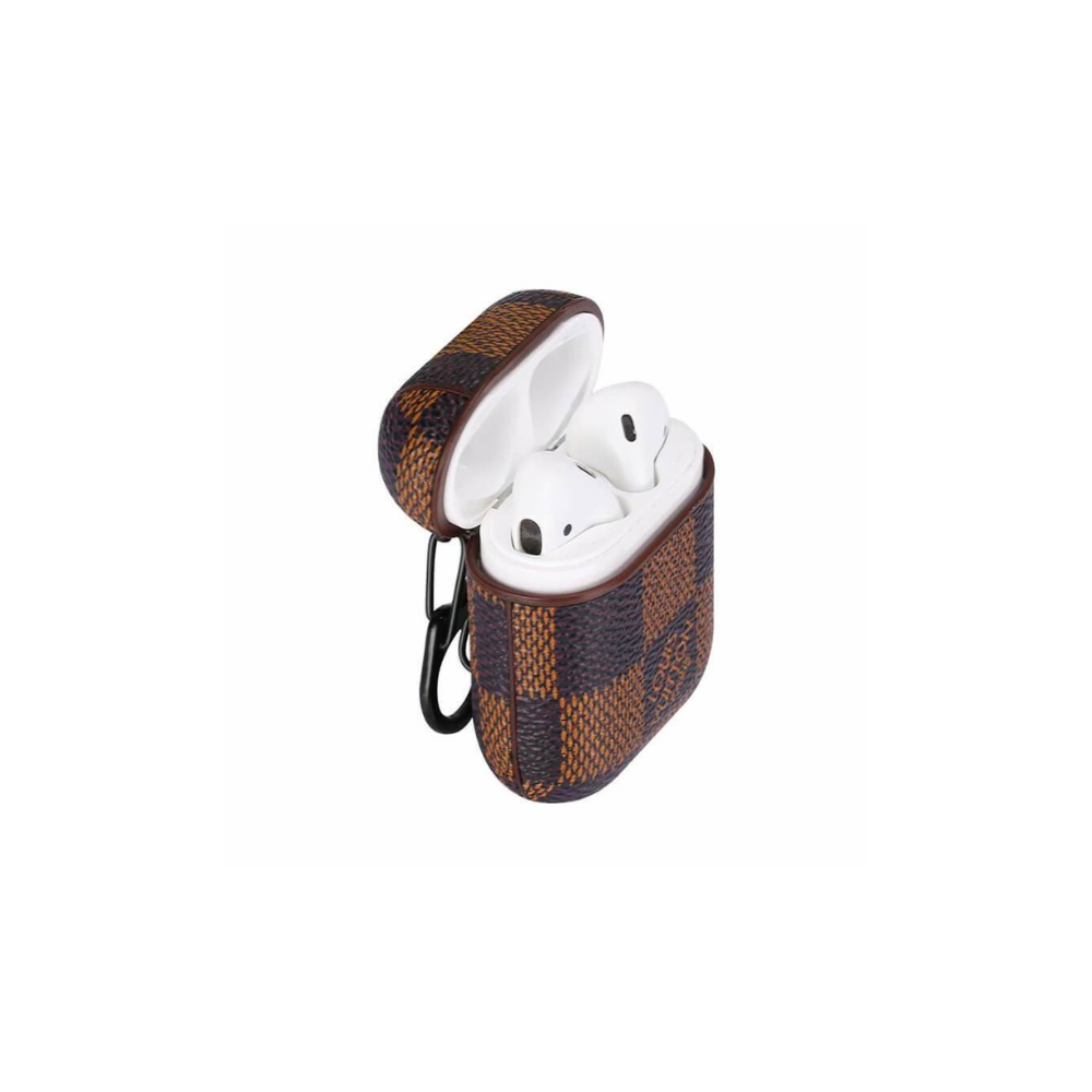 Brown Mono Original Double Set (iPhone & Airpod Case)