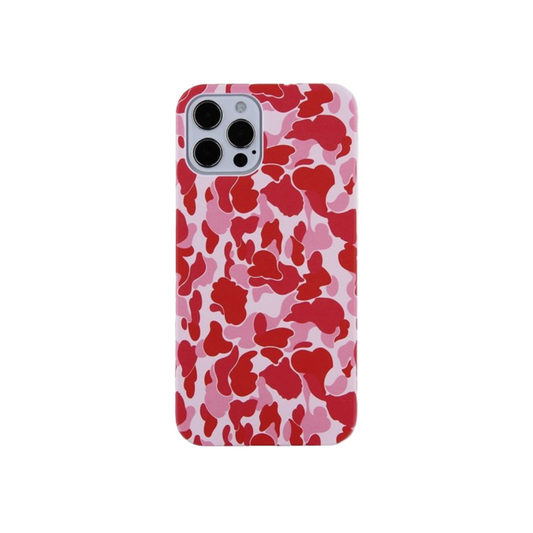 Pink Camo iPhone Case
