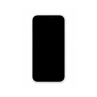 White Minimalist Puffer iPhone Case