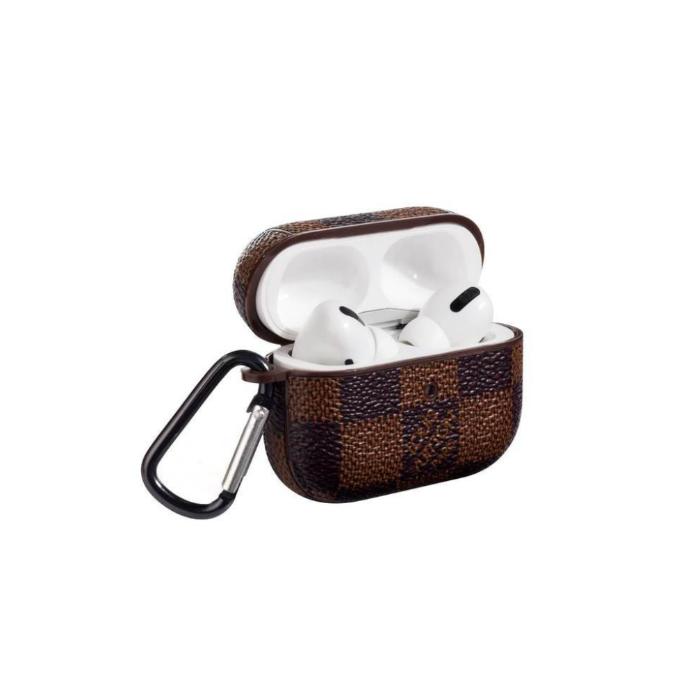 Brown Mono Original Double Set (iPhone & Airpod Case)