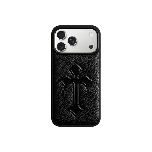 CRH Leather iPhone Case (Black)