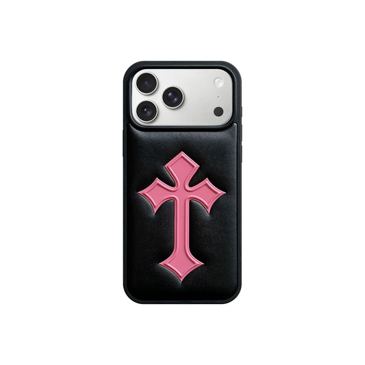 CRH Leather iPhone Case (Pink)