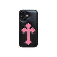 CRH Leather iPhone Case (Pink)