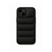 Black Minimalist Puffer iPhone Case