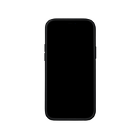 Black Minimalist Puffer iPhone Case