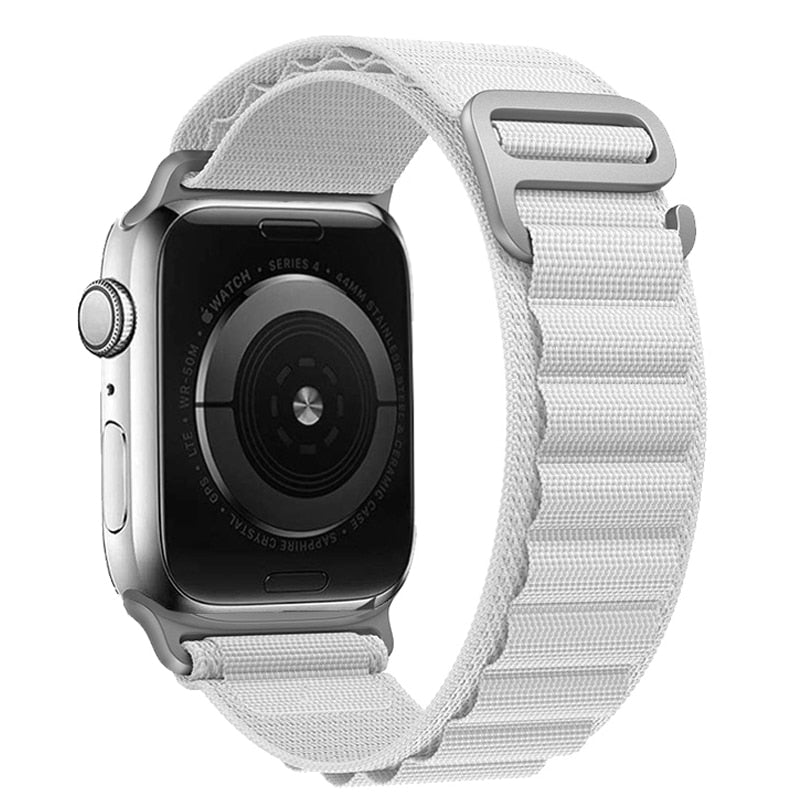 Slate Grey Nylon Sport Apple Watch Band