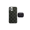 Black Mono Original Double Set (iPhone & Airpod Case)