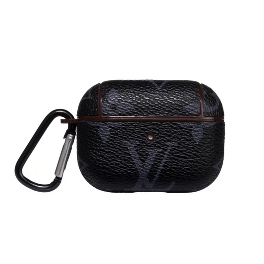 Black Classic Mono Original Airpod Case